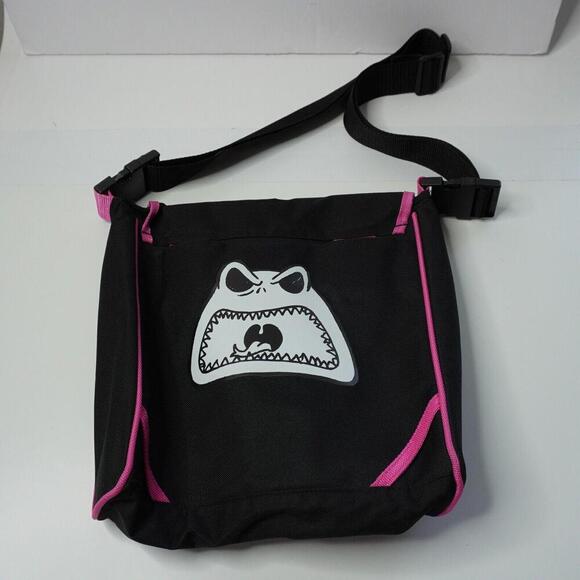 VTG Y2K Jack Skellington Your Worst Nightmare Small Messenger Bag Disney World - Picture 2 of 8